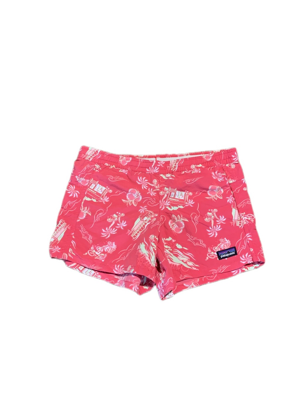 Patagonia Baggies shorts for girls, coral pink, Size M